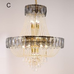 Křišťálové závěsné svítidlo Luxusní dekorativní stropní svítidlo