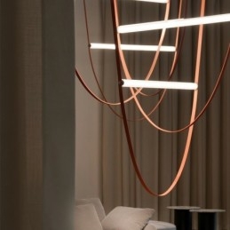 Evropské závěsné svítidlo Wabi Sabi Style Belt Decorative Light