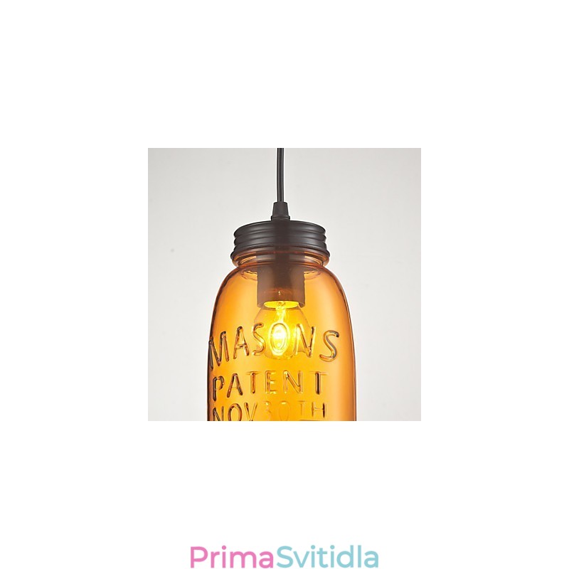 Přívěsek 1 Světlo Itálie Styl Transparentní Galvanické pokovování