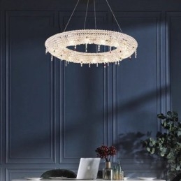 Křišťálové závěsné svítidlo Moderní svítidlo Luxusní stropní svítidlo
