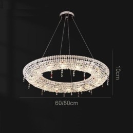 Křišťálové závěsné svítidlo Moderní svítidlo Luxusní stropní svítidlo