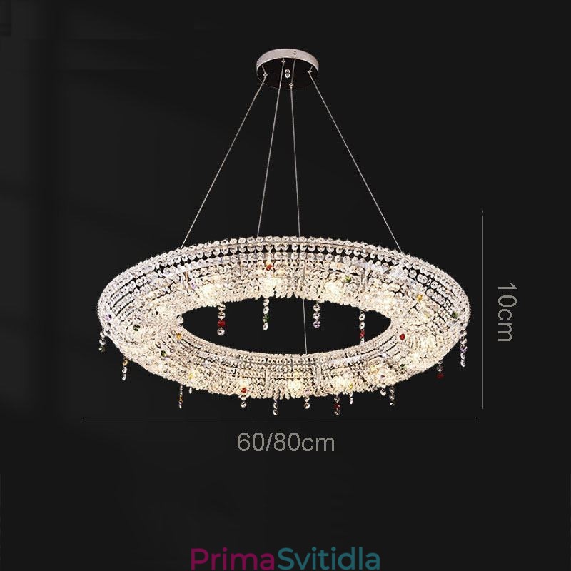 Křišťálové závěsné svítidlo Moderní svítidlo Luxusní stropní svítidlo