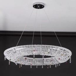 Křišťálové závěsné svítidlo Moderní svítidlo Luxusní stropní svítidlo