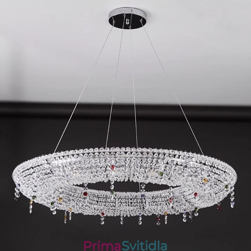 Křišťálové závěsné svítidlo Moderní svítidlo Luxusní stropní svítidlo