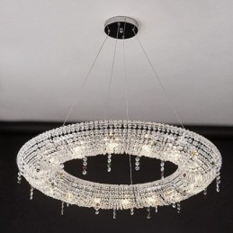 Křišťálové závěsné svítidlo Moderní svítidlo Luxusní stropní svítidlo