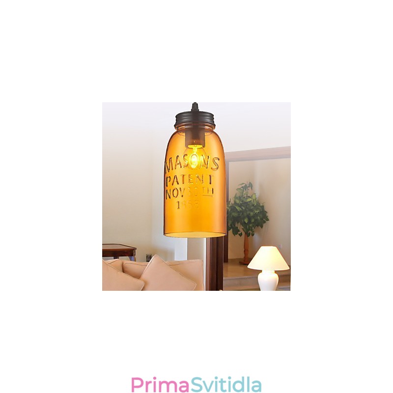 Přívěsek 1 Světlo Itálie Styl Transparentní Galvanické pokovování