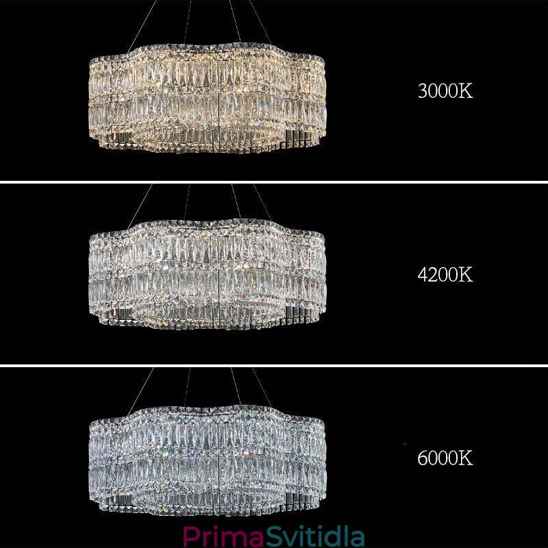 Křišťálové stropní svítidlo Moderní jednoduchá dekorace závěsné svítidlo