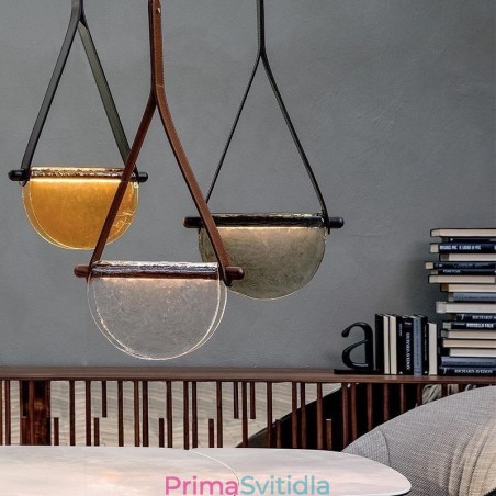 Závěsné svítidlo Moderní minimalistické páskové skleněné stropní svítidlo Závěsné svítidlo Moderní minimalistické páskové skleněné stropní svítidlo