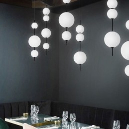 Závěsné světlo Moderní minimalistické Stropní svítidlo s molekulou kouzelných fazolí