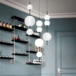 Závěsné světlo Moderní minimalistické Stropní svítidlo s molekulou kouzelných fazolí