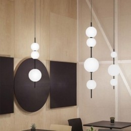 Závěsné světlo Moderní minimalistické Stropní svítidlo s molekulou kouzelných fazolí