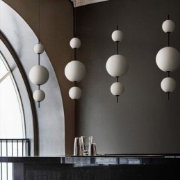 Závěsné světlo Moderní minimalistické Stropní svítidlo s molekulou kouzelných fazolí