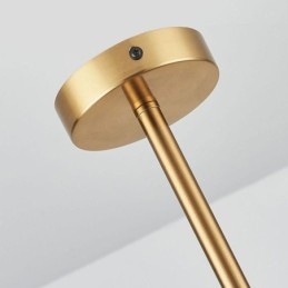 Závěsné svítidlo Moderní minimalistické kované stropní svítidlo z lávového skla