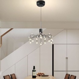 Závěsné svítidlo Nordic Creative Natural White Stropní svítidlo 14 světel