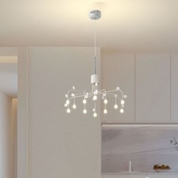 Závěsné svítidlo Nordic Creative Natural White Stropní svítidlo 14 světel