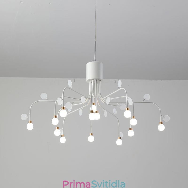 Závěsné svítidlo Nordic Creative Natural White Stropní svítidlo 14 světel