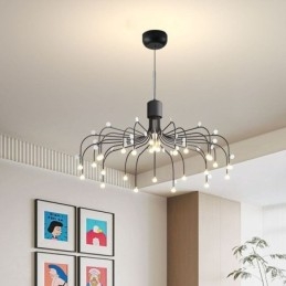 Závěsné svítidlo Nordic Creative Natural White Stropní svítidlo 30 světel