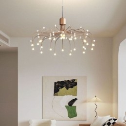 Závěsné svítidlo Nordic Creative Natural White Stropní svítidlo 30 světel