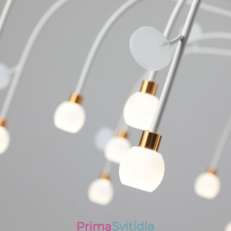 Závěsné svítidlo Nordic Creative Natural White Stropní svítidlo 30 světel