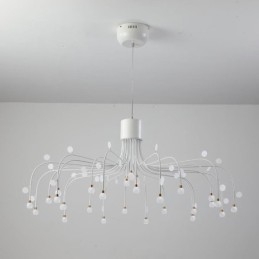 Závěsné svítidlo Nordic Creative Natural White Stropní svítidlo 30 světel