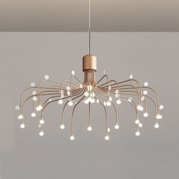 Závěsné svítidlo Nordic Creative Natural White Stropní svítidlo 30 světel