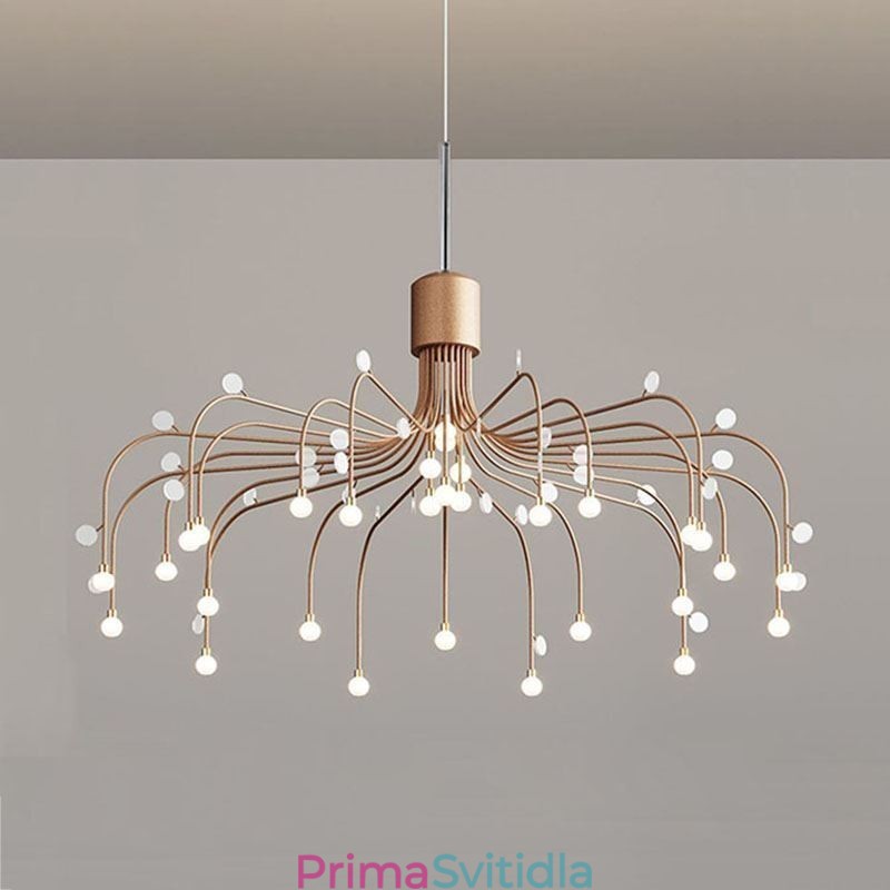 Závěsné svítidlo Nordic Creative Natural White Stropní svítidlo 30 světel
