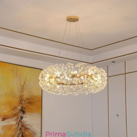 Závěsné světlo Moderní minimalistické kované kruhové stropní svítidlo Sun Flower Závěsné světlo Moderní minimalistické kované kruhové stropní svítidlo Sun Flower