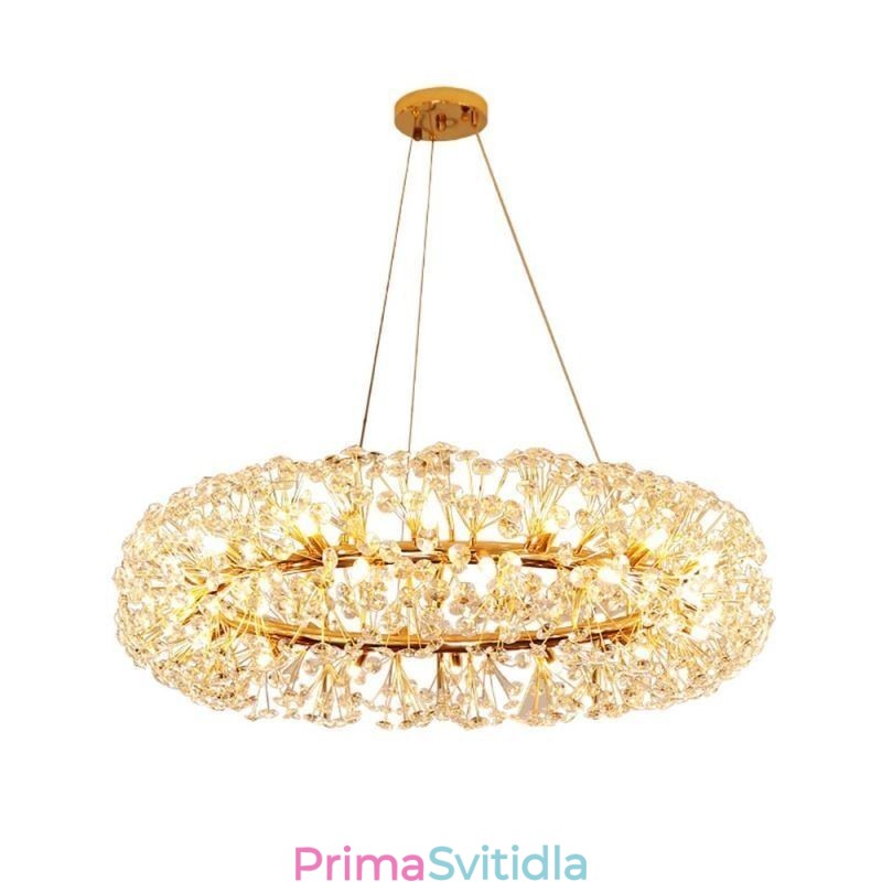 Závěsné světlo Moderní minimalistické kované kruhové stropní svítidlo Sun Flower