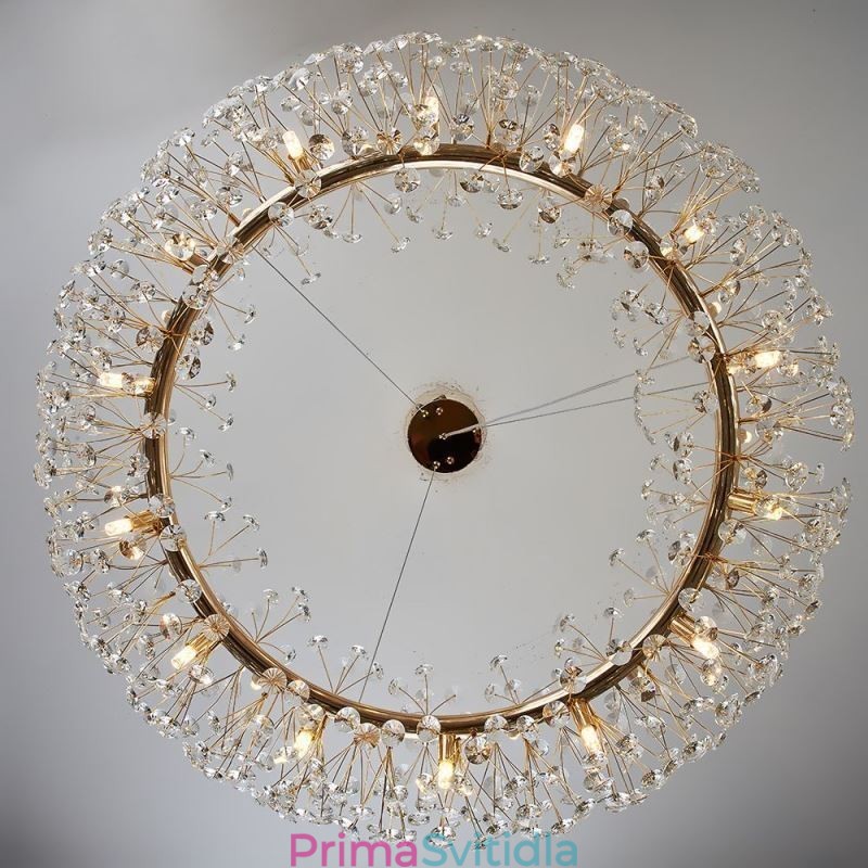 Závěsné světlo Moderní minimalistické kované kruhové stropní svítidlo Sun Flower