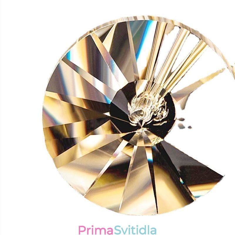 Stropní světlo Moderní minimalistické galvanické železné závěsné svítidlo Sun Flower