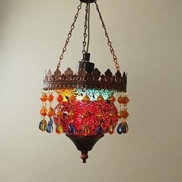 Vánoční přání Lnternet Cafe Retro Art Lustr Průmyslová zahrada