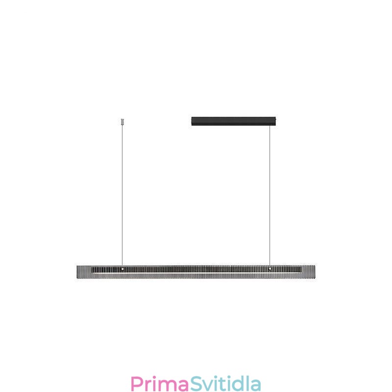 Závěsné svítidlo 100CM skleněné stropní svítidlo plynule stmívatelné s dálkovým ovládáním