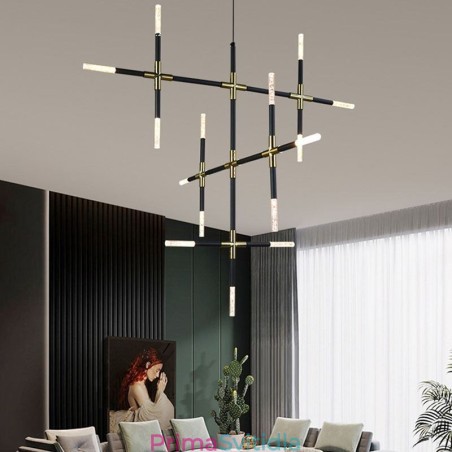 Spojovací závěsné svítidlo Teplé bílé kreativní stropní svítidlo Kombinovaná lampa pro kutily Spojovací závěsné svítidlo Teplé bílé kreativní stropní svítidlo Kombinovaná lampa pro kutily
