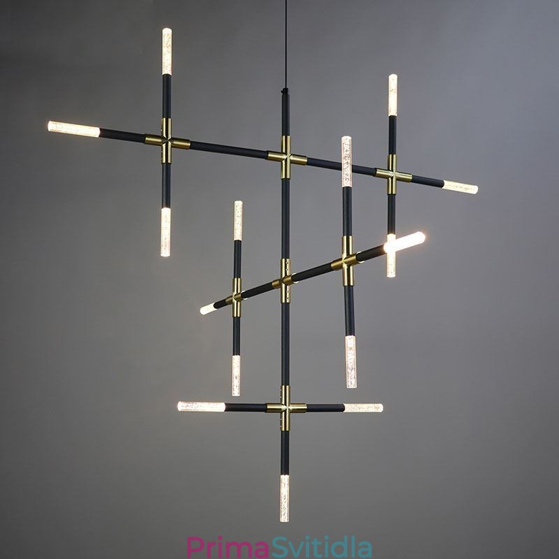 Spojovací závěsné svítidlo Teplé bílé kreativní stropní svítidlo Kombinovaná lampa pro kutily
