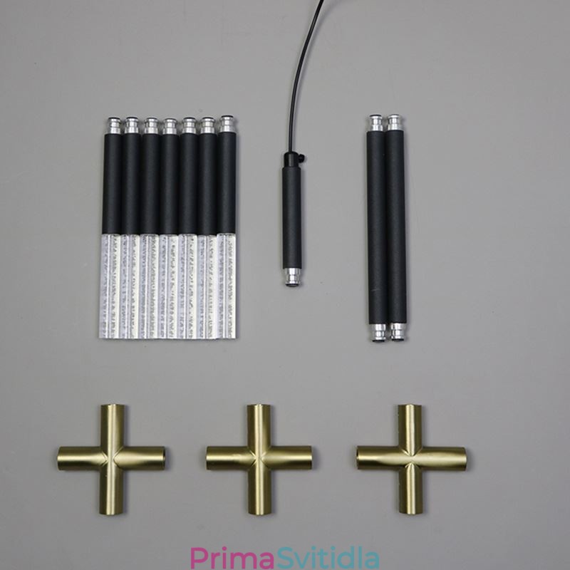 Jednoduché závěsné svítidlo Kreativní spojování Teplé bílé stropní svítidlo DIY kombinovaná lampa