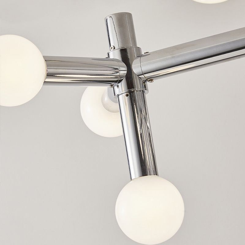 Jednoduché závěsné světlo z tepaného železa Kouzelné fazole molekula stropní světlo