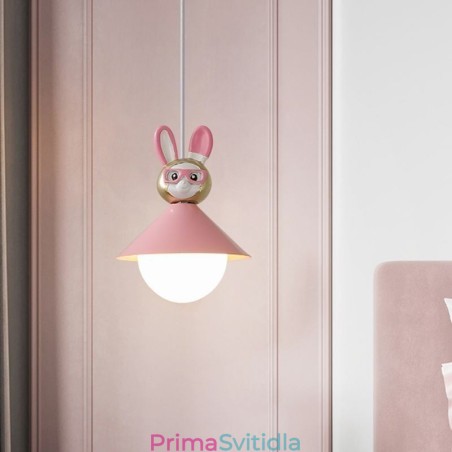 Závěsné svítidlo Moderní minimalistické Stropní svítidlo z tepaného železa králík z teletiny Závěsné svítidlo Moderní minimalistické Stropní svítidlo z tepaného železa králík z teletiny