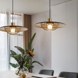 Severské závěsné svítidlo Kreativní stropní svítidlo z tepaného železa