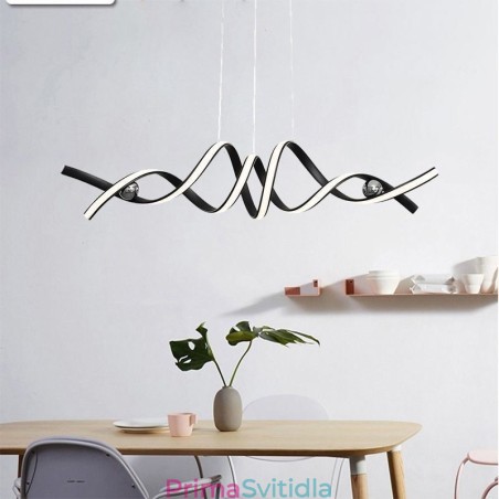 Minimalistické závěsné světlo Aluminium Art Minimalistické spirálové stropní svítidlo Minimalistické závěsné světlo Aluminium Art Minimalistické spirálové stropní svítidlo