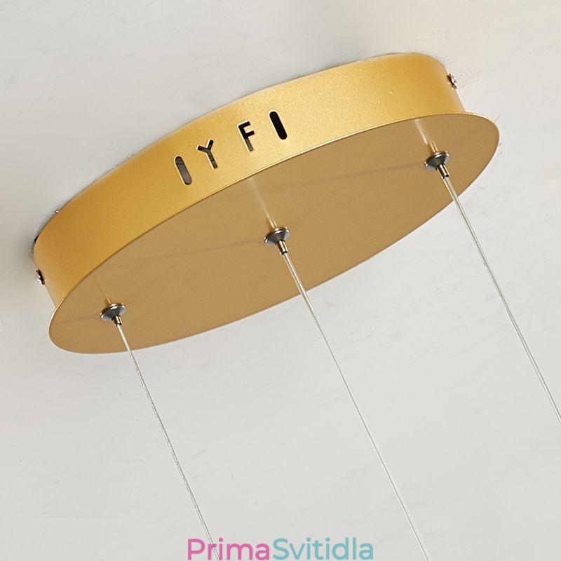 Minimalistické závěsné světlo Aluminium Art Minimalistické spirálové stropní svítidlo