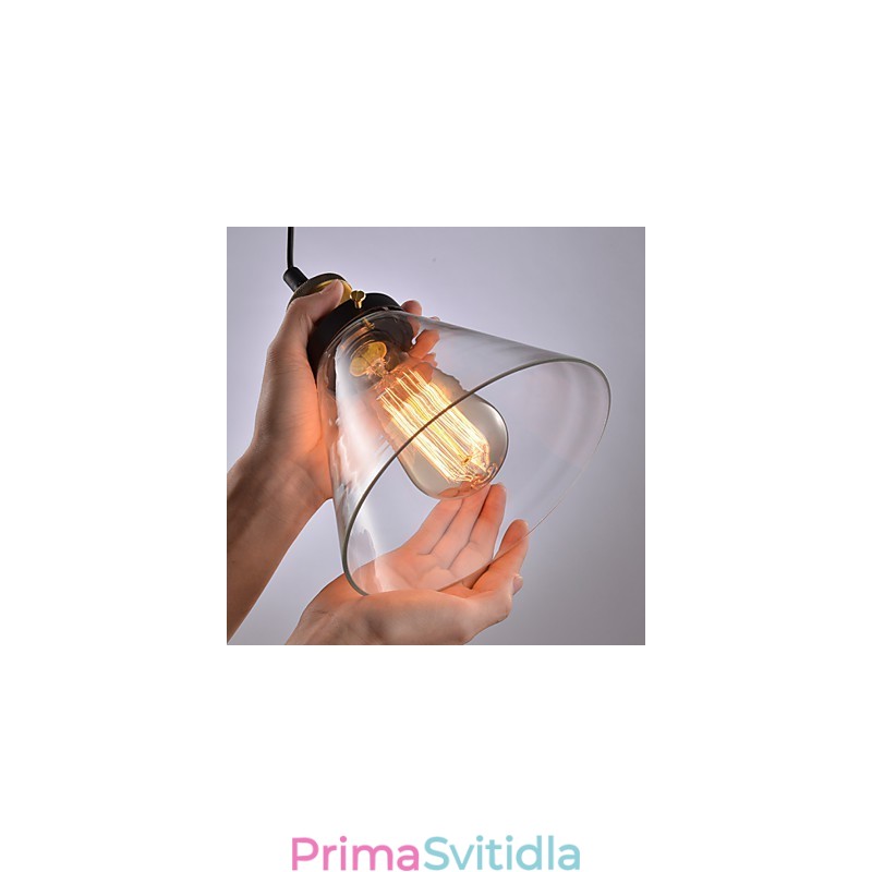 Lustr Mini styl moderní současný kov