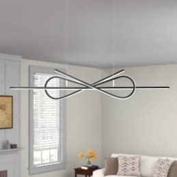 Jednoduché závěsné svítidlo Aluminium Art Bowknot Stropní svítidlo