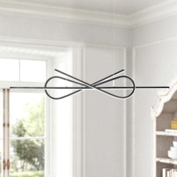 Jednoduché závěsné svítidlo Aluminium Art Bowknot Stropní svítidlo
