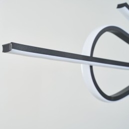 Jednoduché závěsné svítidlo Aluminium Art Bowknot Stropní svítidlo