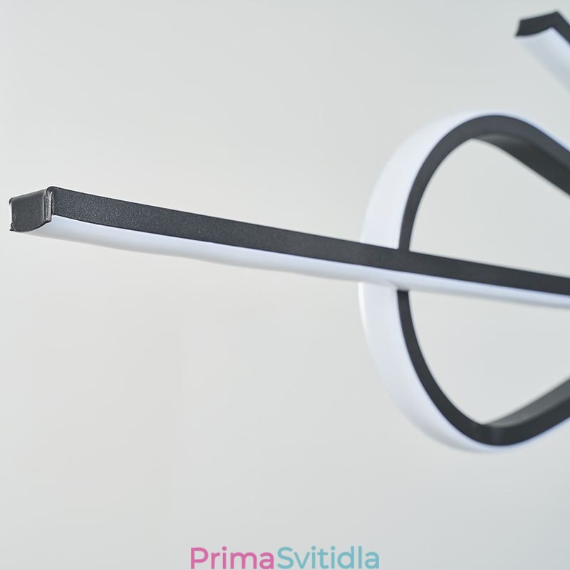 Jednoduché závěsné svítidlo Aluminium Art Bowknot Stropní svítidlo