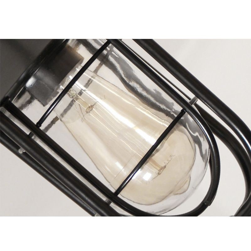 American Retro Outdoor Light Waterproof Birdcage Tvar Přívěsek Light Garden