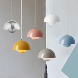 Moderní závěsná lampa Macaron dekorativní závěsné světlo