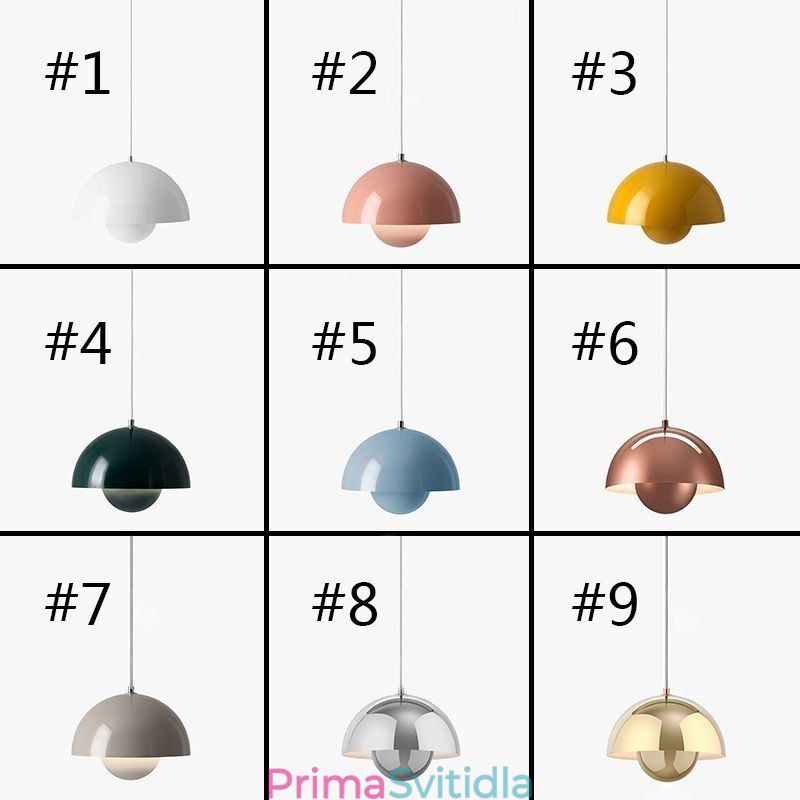 Moderní závěsná lampa Macaron dekorativní závěsné světlo