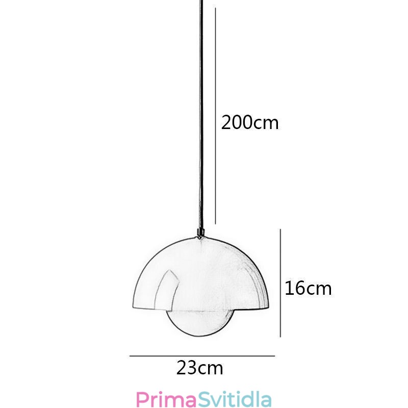 Moderní závěsná lampa Macaron dekorativní závěsné světlo
