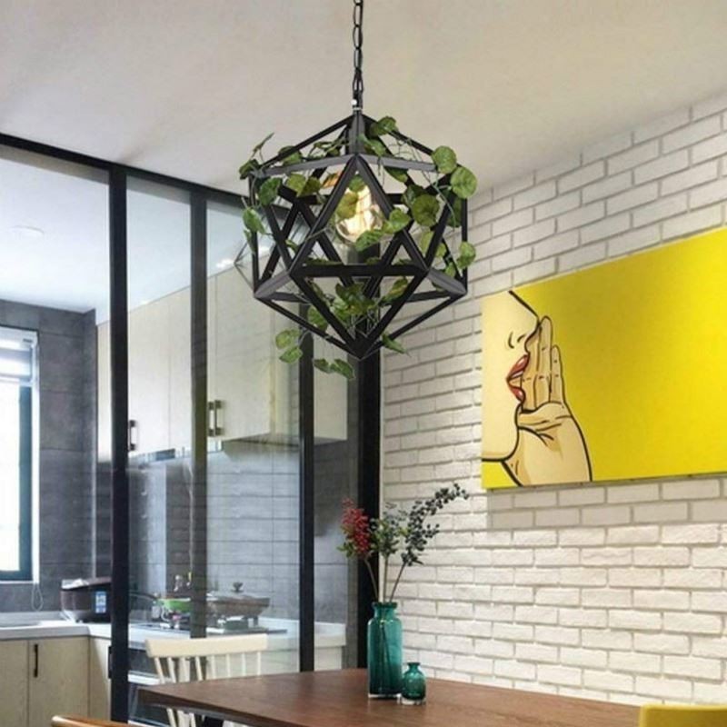 Industriální vintage závěsné svítidlo Iron Birdcage závěsné svítidlo